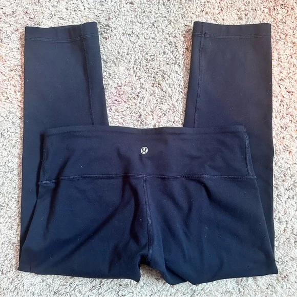lululemon athletica Black Leggings Size 8 - Picture 1 of 5